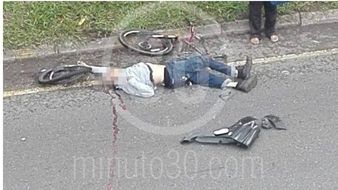 FOTOS: Un accidente dejó un muerto en la regional al parecer por un conductor imprudente