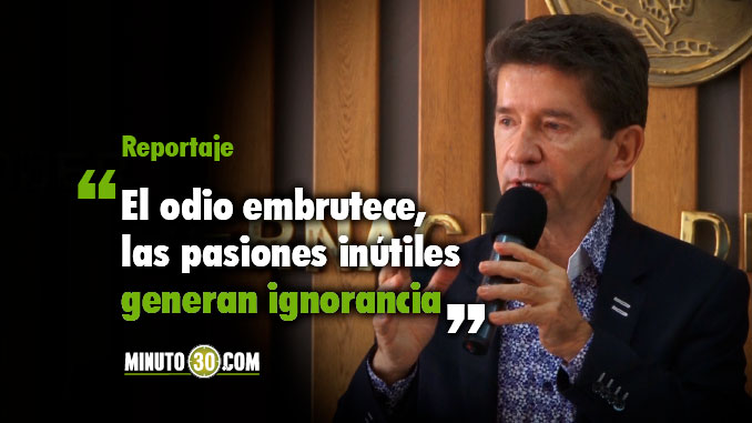 Luis Pérez Gutiérrez - Gobernador de Antioquia. Foto/Archivo