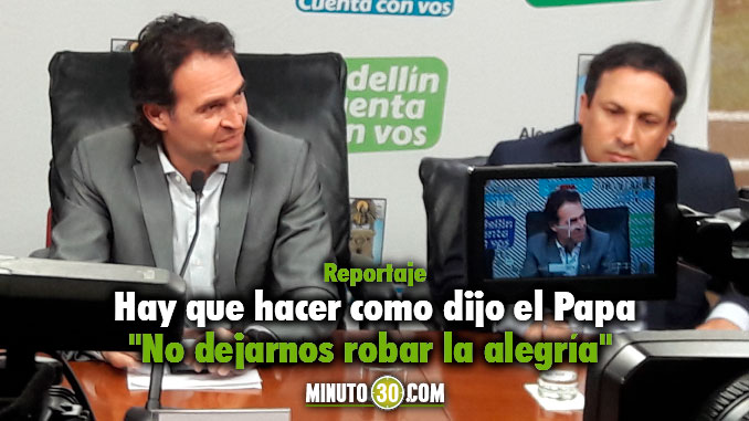 Federico Gutiérrez Alcalde de Medellín. Foto/Minuto30