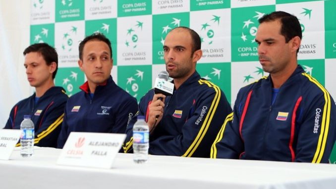 TENIS COPA DAVIS: COLOMBIA-CROACIA