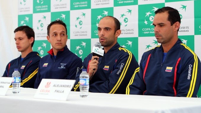 Cabal cree Colombia se ha preparado bien para la serie de la Copa Davis con Croacia 1 Alejandro Gonzalez Pablo Gonzalez Juan Sebastian Cabal y Alejandro Falla Copiar