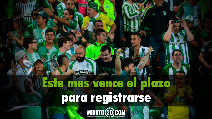 Avanza proceso de enrolamiento de Nacional 3 Atletico Nacional Hinchas