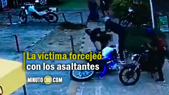 Atraco barrio El Dorado Envigado