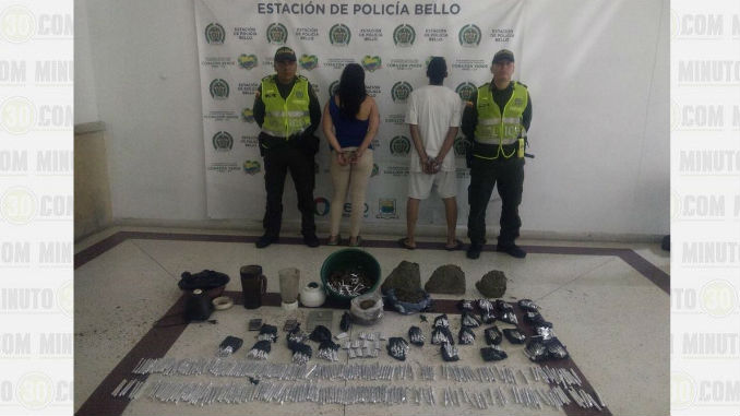 Capturados en 'El chispero', Bello, con 5 kilos de marihuana 1 Capturados_Bello_Marihuana