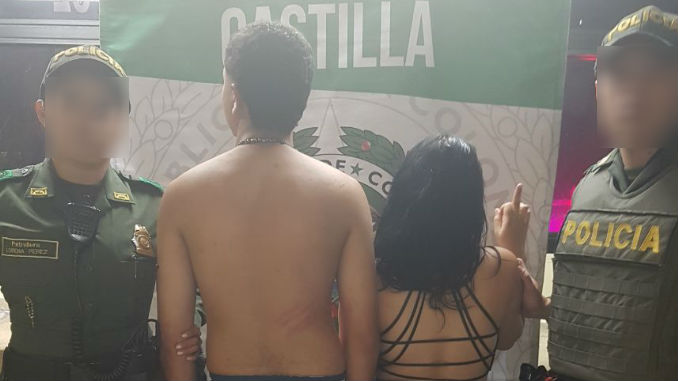 FOTOS: 'Parejita' de adolescentes capturados en Castilla cuando se disponían a atracar a un taxista 1 Capturados_Castilla_2