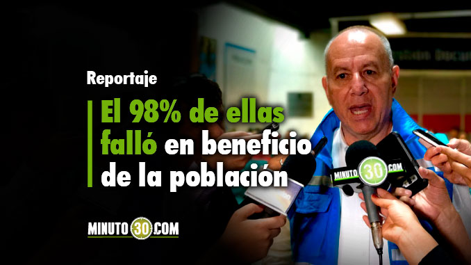 Diego León Holguín - Personero Delegado para la Atención al Público Medellín. Foto/Minuto30