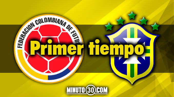 FOTOS: Así fue el primer tiempo entre Colombia y Brasil 3 Colombia Brasil