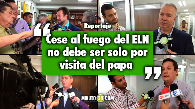 Concejales y diputados se pronuncian ante anunció del cese al fuego. Foto/Minuto