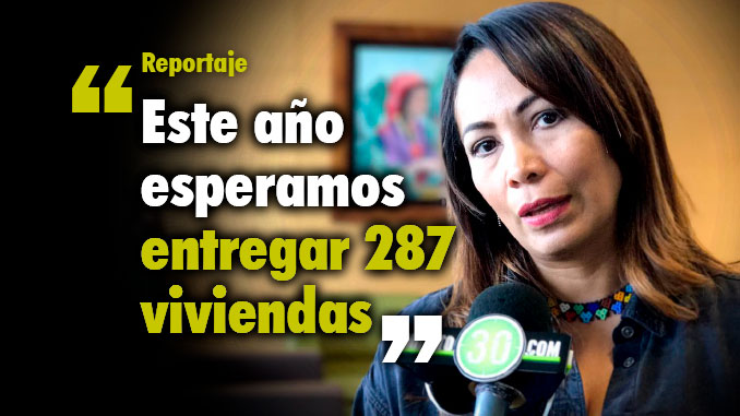 Janedt Martínez Gerente - Indígena Antioquia. Foto/Miunto30