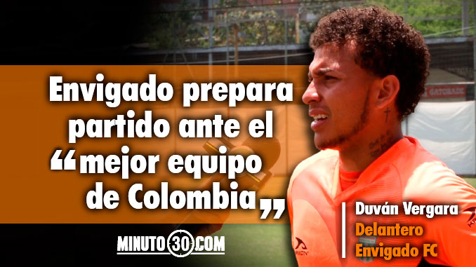 "Tiene su saborcito enfrentar a Nacional", Duván Vergara 3 Duvan Vergara Envigado