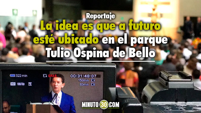 Luis Pérez en celebración eucarística para bendecir el Cristo de la Esperanza. Foto/Minuto30