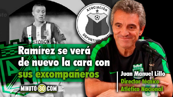 Lillo reveló por qué envió al 'Indio' Ramírez a jugar al Pasto 3