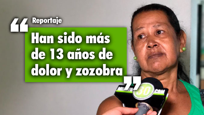 Martha Elena Naranjo - Mamá joven desaparecida en la Comuna 13. Foto/MInuto30