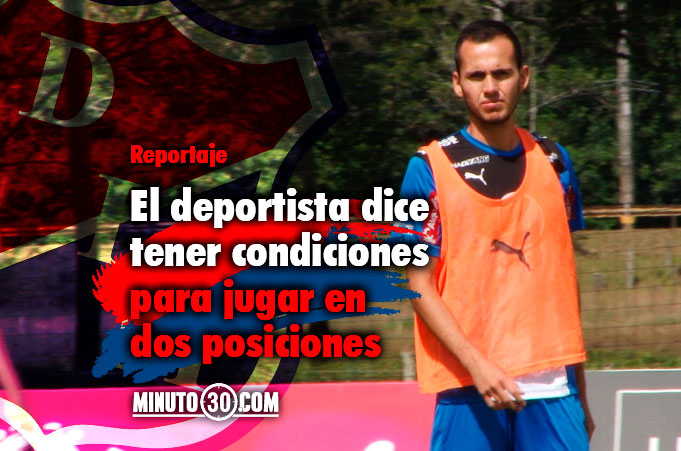 Gabriel Díaz pretende aportar su polifuncionalidad al Medellín 3 Gabriel Diaz defensa lateral Medellin
