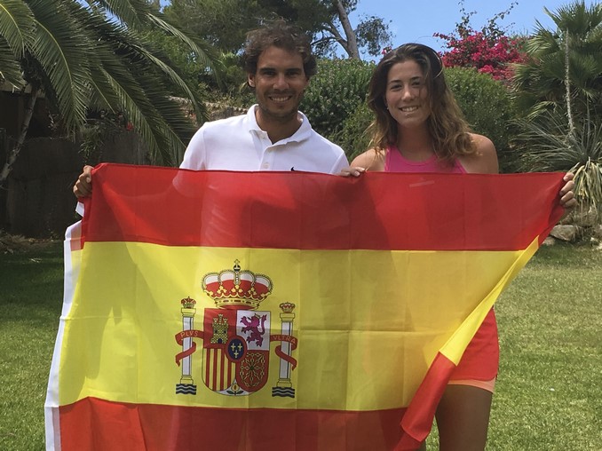 Nadal y Muguruza aseguran primer lugar de sus clasificaciones 2 Garbine Muguruza Rafael Nadal