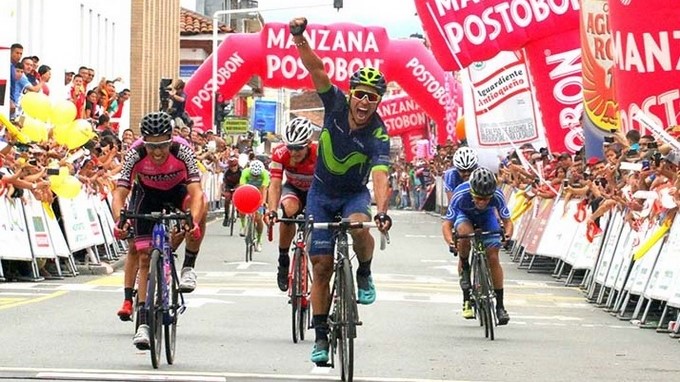 Jaime Castañeda gana la penúltima etapa del Clásico RCN y Suárez sigue líder