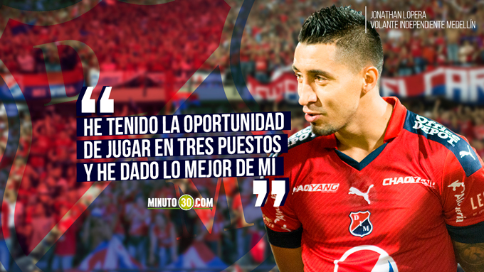 ¿Le molesta a Lopera ser el comodín de Peláez? 3 Jonathan Lopera Comodin Medellin