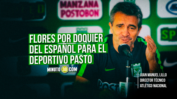 Lillo sabe que exverdolaga los podría poner en aprietos 3 Juan Manuel Lillo previo Pasto