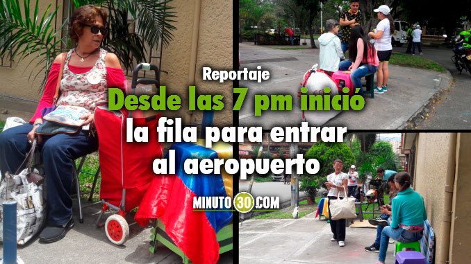 La fila en la 70 inició desde anoche, todos quieren ser los primeros en ingresar. Foto/Minuto30