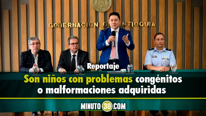 Rueda de prensa para entregar detalles de la nueva jornada de cirugías. Foto/Miunto30