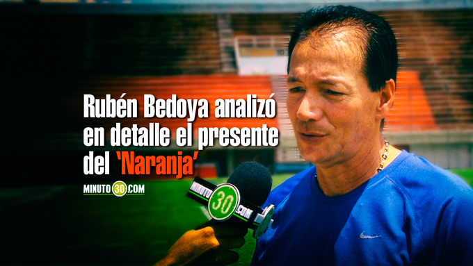 ¿Por qué la marcada mejoría de Envigado?, el entrenador nos lo cuenta 3 Por que la marcada mejoria de Envigado Ruben Bedoya nos lo cuenta
