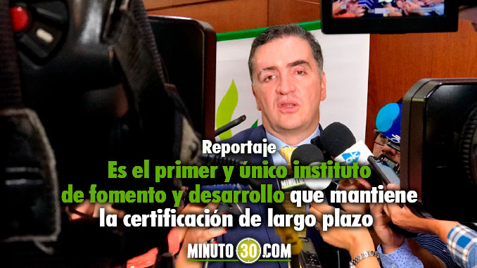 Mauricio Tobón Franco - Gerente IDEA. Foto/Minuto30