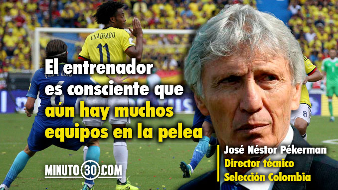 ¿Siente presión Pékerman a dos fechas de terminar las Eliminatorias? 3 Reacciones Jose Pekerman empate Colombia Brasil