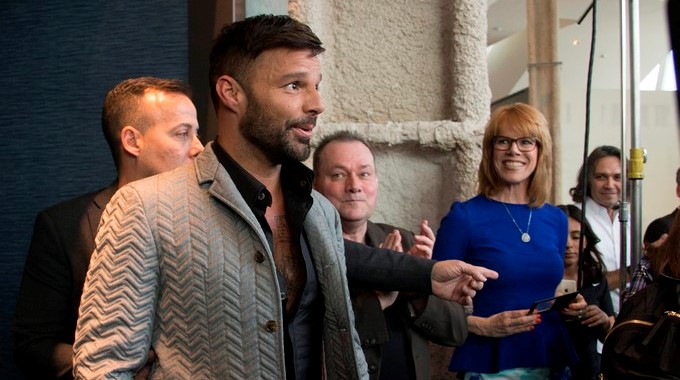 En la imagen, el cantante puertorriqueño Ricky Martin. EFE/Archivo