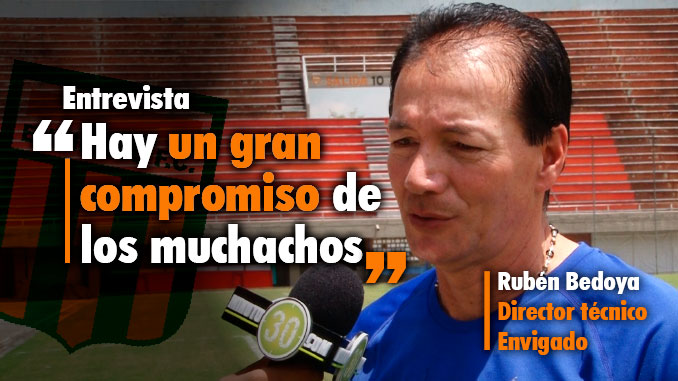 Entrenador de Envigado analiza en detalle a Nacional 3 Ruben Bedoya previa envagado Nacional