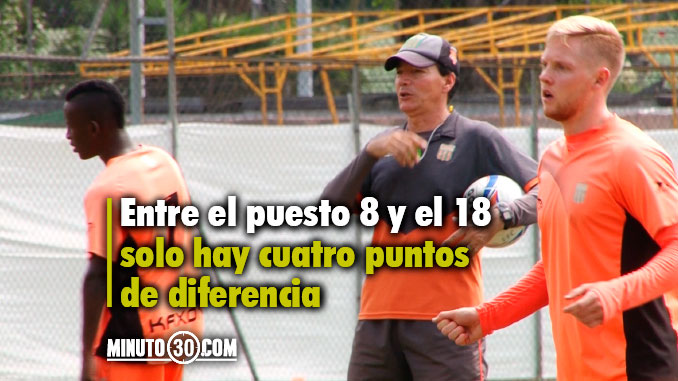 Muy apretada está la tabla, previo a la fecha 13 5 Tabla posiciones