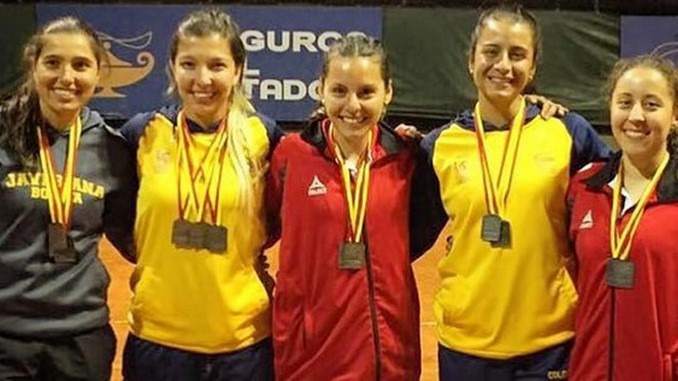 Antioqueña se colgó tres preseas en Sudamericanos Universitarios 1 Tenistas antioquenas Copiar Copiar
