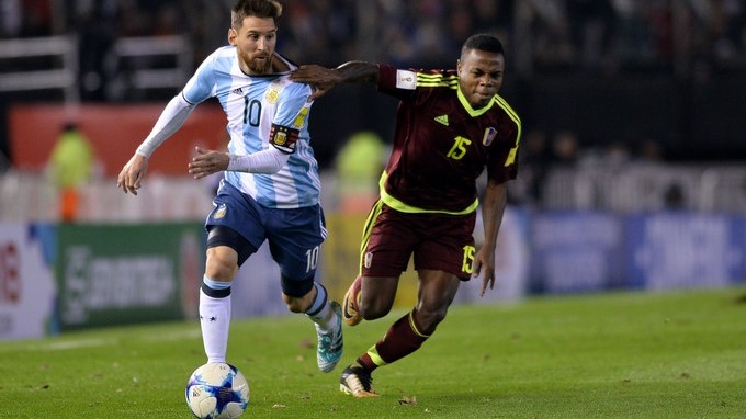 Venezuela destiñe a Argentina y lo complica en eliminatorias