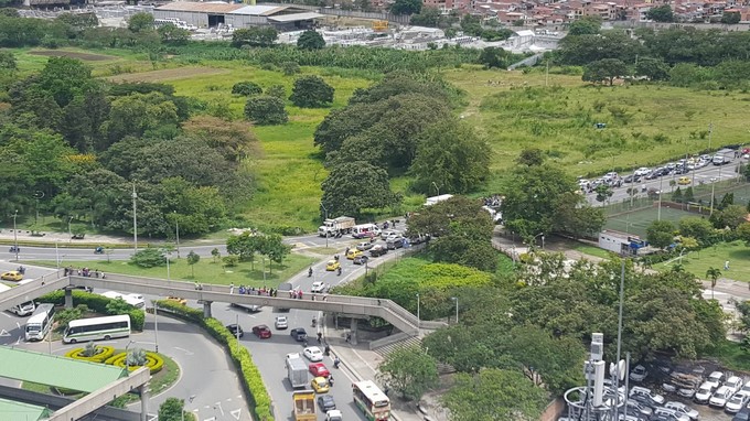 FOTO: Se presentó accidente de tránsito en la avenida Regional