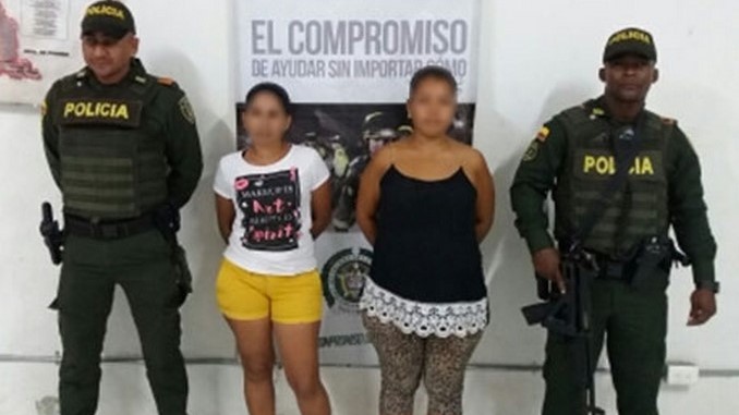 En Mutatá capturaron a dos mujeres que se agredieron mutuamente