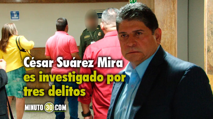 César Suárez Mira, alcalde suspendido de Bello