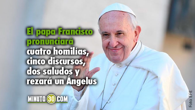 La visita del papa Francisco a Colombia en cifras