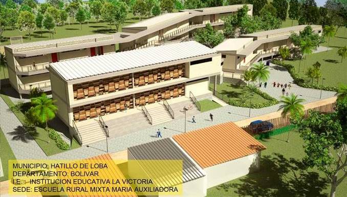 Gobierno aprobó la construcción de tres colegios en Bolívar
