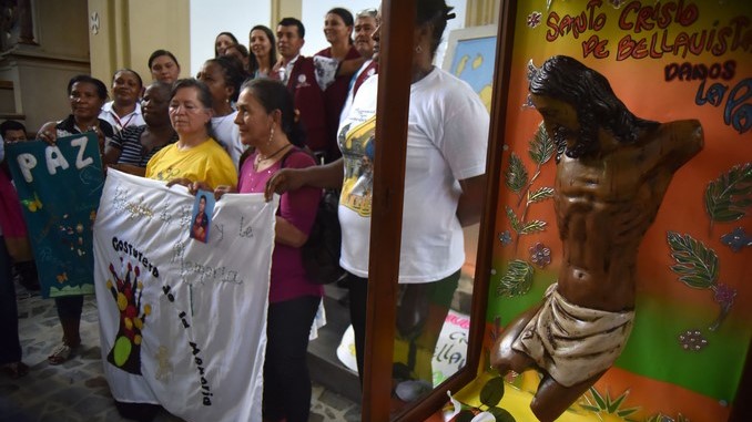 Cristo de Bojayá Villavicencio, visita papa Francisco