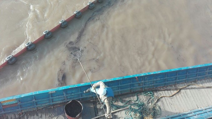 Habitantes de Arauquita, sin agua tras derrame de crudo