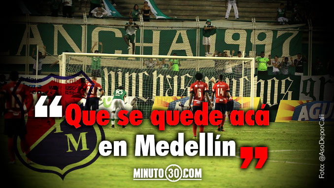 VIDEO: "Tengo la suerte que entran, ojalá nunca me toque fallar" 3 dim cali copa