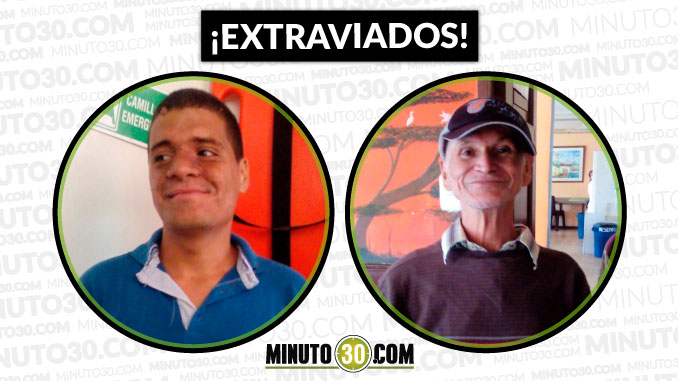 Estas dos personas buscan a sus familiares. Se encuentran en el albergue Calor de Hogar