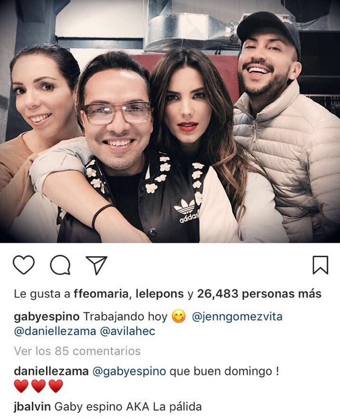 Capturas de pantalla tomadas de Instagram: @gabyespino