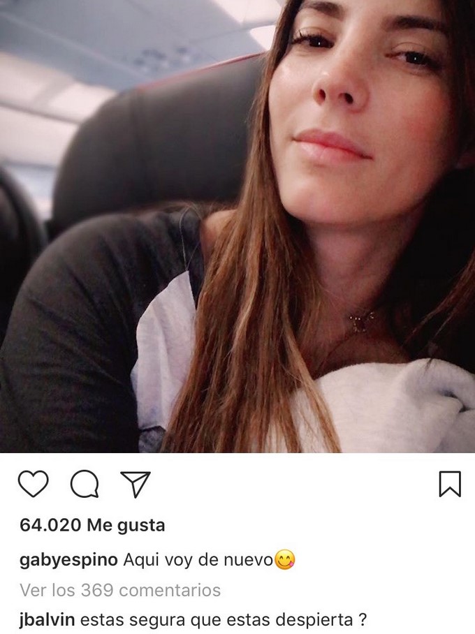 Capturas de pantalla tomadas de Instagram: @gabyespino