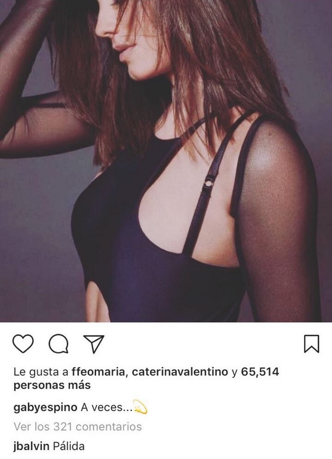 Capturas de pantalla tomadas de Instagram: @gabyespino
