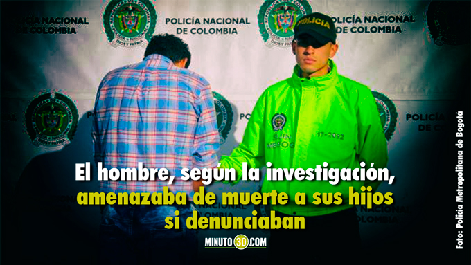 Capturaron a hombre que abusó y agredió a su esposa durante 20 años