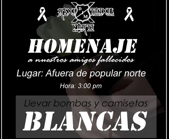 Hinchas de Medellín homenajearán a las víctimas 3