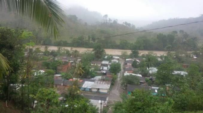 Lluvias en Apartadó