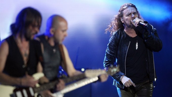 Fher Olvera de la agrupación mexicana Maná/ EFE