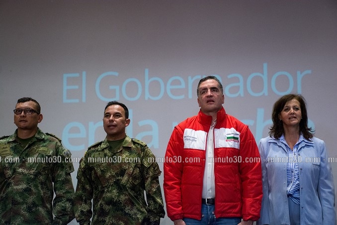 Así fue el recorrido de Mauricio Tobón como 'gobernador en la noche'