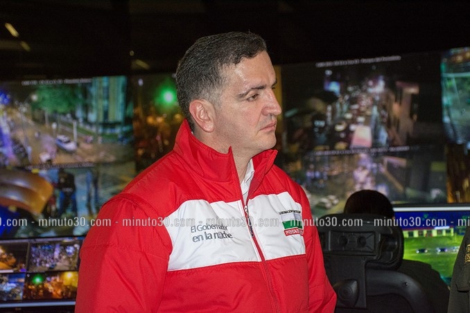 Así fue el recorrido de Mauricio Tobón como 'gobernador en la noche'